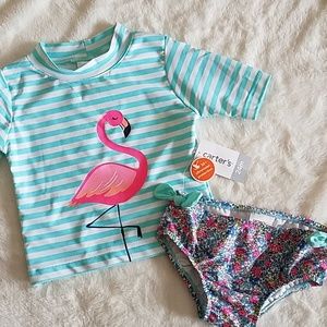 Flamingo bathing suit